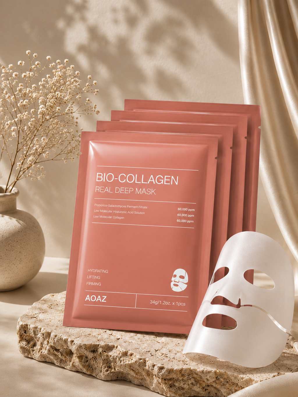 LUX Bio-Collagen Mask™ 4pcs